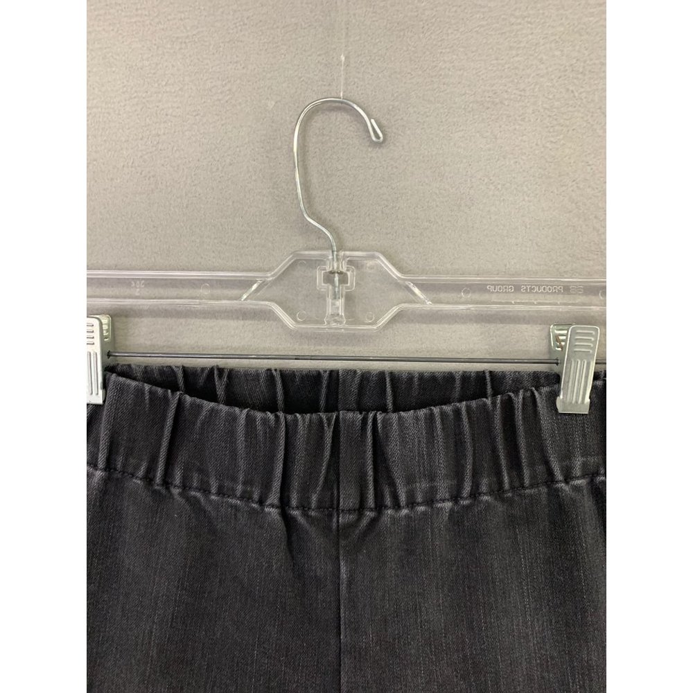Soft Surroundings Black Mid Rise Elastic Waist Denim - Picture 2 of 9